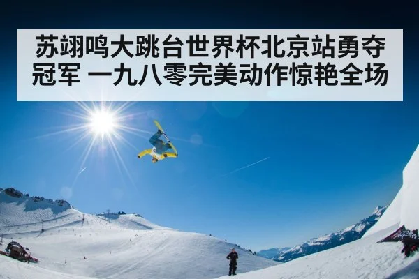 苏翊鸣大跳台世界杯北京站勇夺冠军 一九八零完美动作惊艳全场